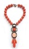 NECKLACE 3144 RED CORAL