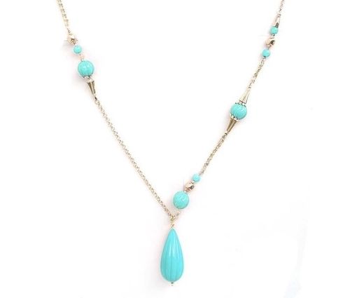NECKLACE 1419 TURQUOISE