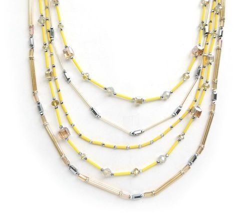 NECKLACE, 1105, YELLOW