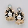 EARRINGS 2471 WHITE AND GOLD
