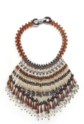 NECKLACE 3048 BROWN