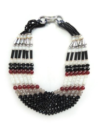 NECKLACE 2019 RED AND BLACK